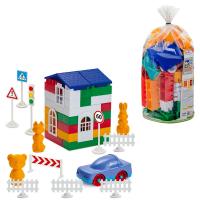 Дитячий конструктор "Лідер" №2 1-220, 80 великих деталей