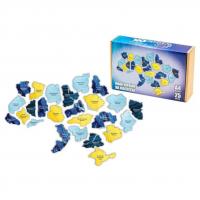 Дерев'яний пазл на магнітах Карта України 25 елем. PuzzleOk PuzA4-01350