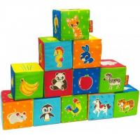 Кубики м'які Звірятка Масік MC 090601-04