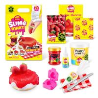 Ігровий набір зі слаймами SLIME MART серії Shopping Bag – ПОЛУНИЧНИЙ ЧИЗКЕЙК Slime Mart 15901A