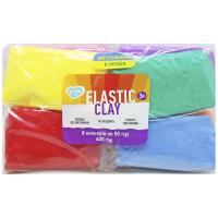 Набір повітряного пластиліну Elastic Clay, 8 кольорів MiC 70164