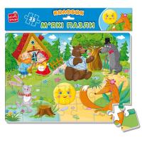 Мʼякі пазли А4 Колобок (24 елем) Vladi Toys VT1102-27