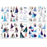 Набір тимчасових тату "Холодне серце" frozen-tattoo-mini-set-1-10, 10 штук, розмір 12 х 7 см