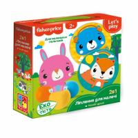 Набір для творчості з екотістом Fisher Price Лісові друзі Vladi Toys VT4502-04