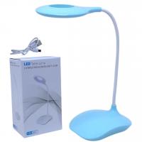 Настільна лампа складана LED 28 см (блакитна) MIC 6521-2