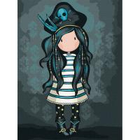 Картина за номерами "Black Pearl Santoro Gorjuss Collection" KHO8679, 30х40 см