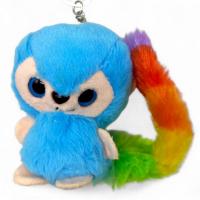 Мяка іграшка-брелок Лемури 20 см (БЛАКИТНИЙ) MIC KA-23-4280