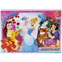 Пазли Принцеси Дісней + постер, 35 ел. Gtoys PD83