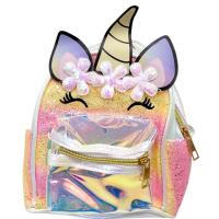 Рюкзак дитячий Єдиноріжка 18х15х8 см (БІЛИЙ) MIC C22610