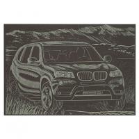 Гравюра А5 "Джип" ГрА5з-11 економ варіант у пакеті 21 х 14,8 см