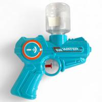 ВОДНИЙ ПІCТОЛЕТ З ПЛЯШКОЮ 15,5 СМ (БІРЮЗОВИЙ) MIC 8013A