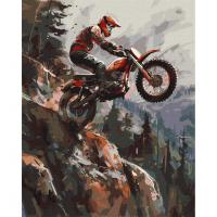 Картина за номерами "Екстрим у горах" KHO8447, 40х50 см