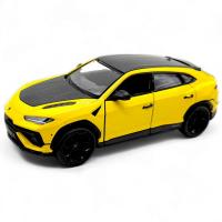 Машинка металева Lamborghini Urus, жовта Kinsmart KT5447W