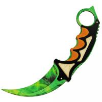 Ніж Керамбіт з CS GO (Emerald) Сувенир-Декор KAR-E