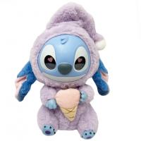 Дитяча м'яка іграшка-брелок "Стіч з ковпаком" STITCH(Violet) 26 см