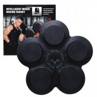 Бокс електронний дорослий, 36 х 36 см, перчатки, світло, звук, Bluetooth MIC Boxing-D