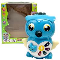 Музична сова Всезнайко, укр (Блакитна) Wtoys 36736
