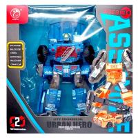 Робот Urban Hero будтехніка (БЛАКИТНИЙ) YuTeng TOYS 908-2B1/2/3/4/5/6