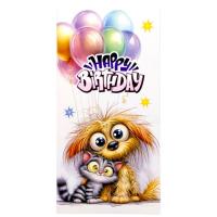 Конверт вітальний (для грошей) 16.5х9х0,5 см Fresh КВ 25-179