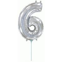 Кулька з фольги Цифра 6 MiC 902766P