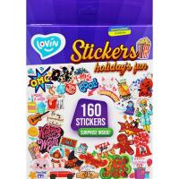 Набір наклейок Holiday Fun, 160 шт. Окто 90016