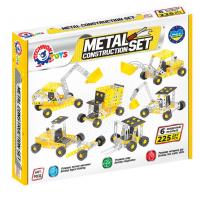 Конструктор металевий 6 в 1 Спецтехніка 225 деталей Технок 9031