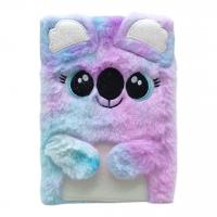 Блокнот хутряний, мʼякий, розмір А5 (вид 3) MIC M18138