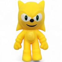 Антистрес з орбізами Сонік/Sonic (12 см) жовтий MIC 485