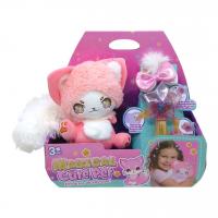 М’яка іграшка Лисичка 19 см, аксесуари, паличка для декорування (персикова) MIC 933-97E