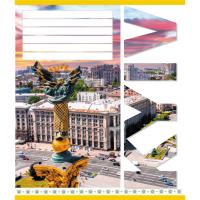 Зошит загальний "Міста України" 060-610031K-4 в клітинку, 60 аркушів