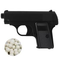 Пістолет пластиковий з кульками, чорний MiC М222А