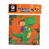 Пазли фомові, магнітні, 16 ел Діно друг qbee QB200-001