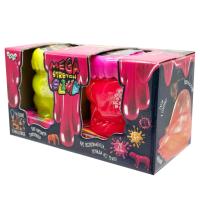 В'язка маса "Mega Stretch Slime" SLM-11-02U(Pink-Yellow) 2 банки