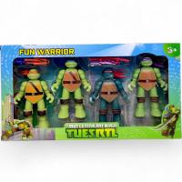 Іграшка герої Підлітки-Мутанти Черепашки-Ніндзя (4 героя у наборі) MIC A2-1