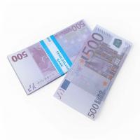 Сувенірні гроші 500 євро, 80 купюр MIC 500Е