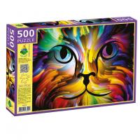 Пазли Котя, 500 елементів, 47 х 33 см Київська фабрика іграшок 83491