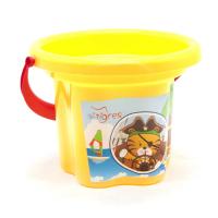 Відро пластикове Квіточка, 1,5 л жовте TIGRES 39628