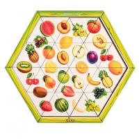 Дерев'яний пазл-вкладиш "Фрукти" PSD170