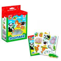 Магніти Мій маленький світ: Зоопарк (укр) MiC VT3106-10