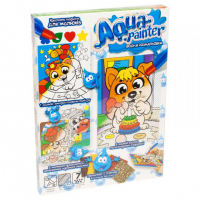 Набір креативної творчості AQP-01 "Aqua Painter"  Песик з Пірамідою