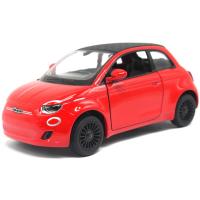 Машинка металева Fiat 500E, червоний Kinsmart KT5440W