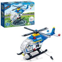 Пластиковий конструктор Поліція: Вертоліт, 122 дет BanBao 7008