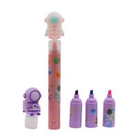 Маркер-текстовидільник 3 в 1 Космос MIC MD-179