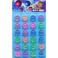 Набір стрибунців Гліттер 3 см, 24 штуки MIC KA-23-47