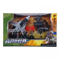 Військовий набір Армія солдатики, транспорт, аксесуари MIC BL2315