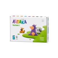 Набір пластиліну, що самостійно твердіє, ЛІПАКА – Корівка, песик, вівця Lipaka 60024-UA01