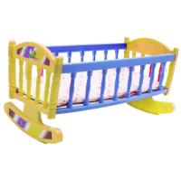 Ліжечко з постіллю, жовто-блакитна MiC 21260