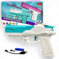 Водний пістолет, електричний, 22,5 см (бірюзовий) tongxnyi 7212-2B