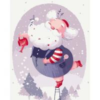 Картина за номерами Святковий Санта 40х50 см Art Craft 16122-AC