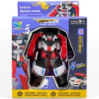 Іграшка-трансформер Warrior Series, 13 см, білий з червоним MIC 788-75Y